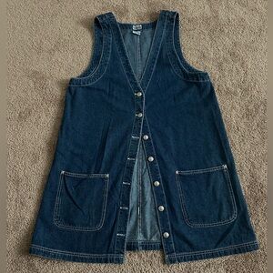 Vintage Basic Edition Denim Dress - Large